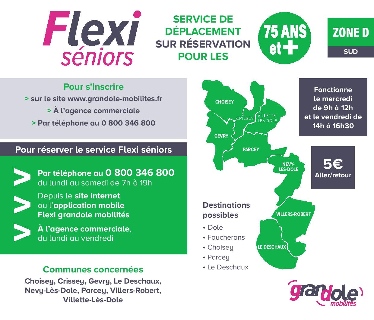 Service de déplacement pour seniors