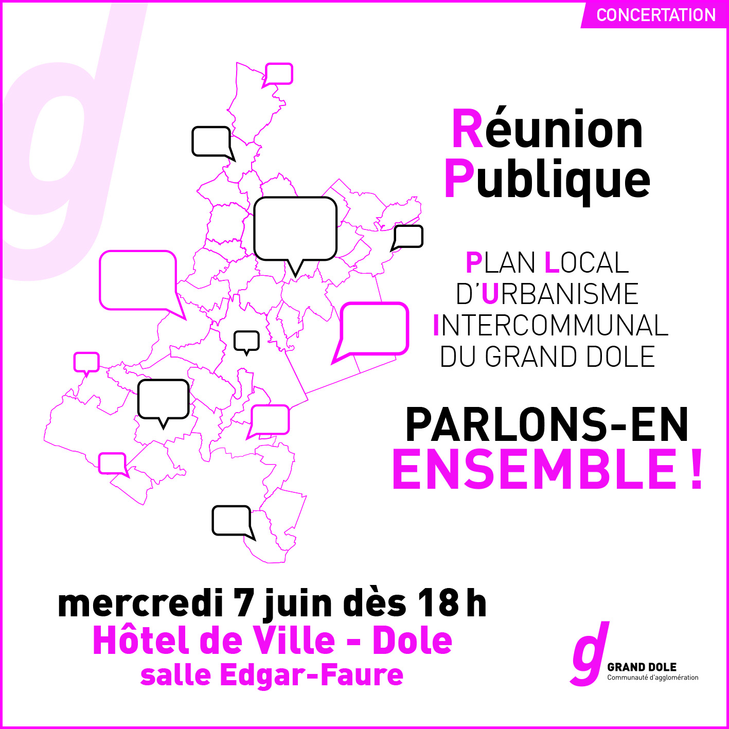 Réunion publique PLUI
