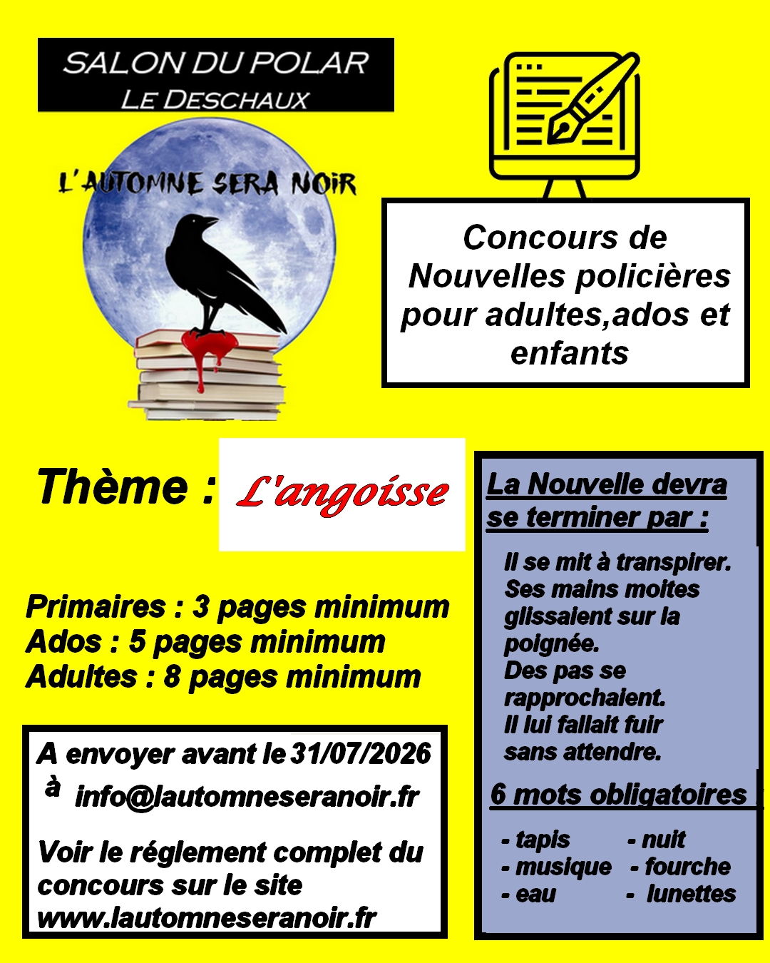 Concours de nouvelles policières
